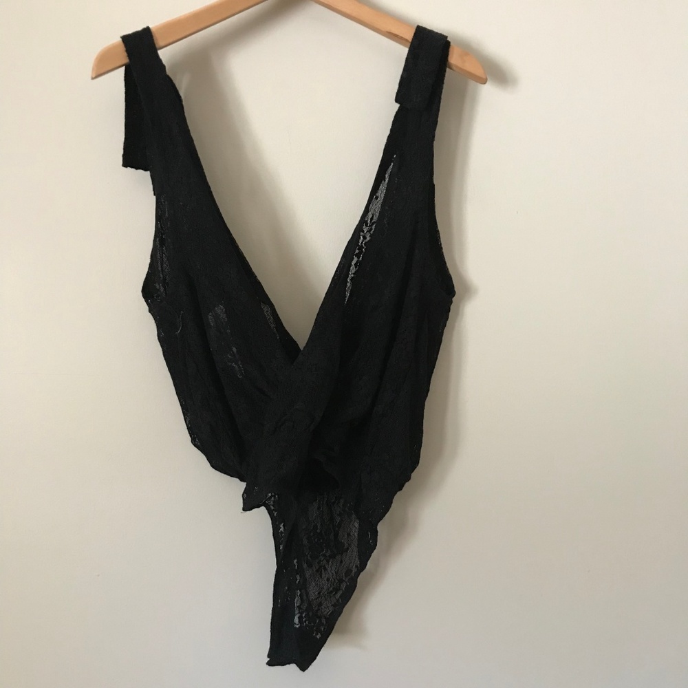 Free People Lace All Day Thong Bodysuit - Picture 6 of 8